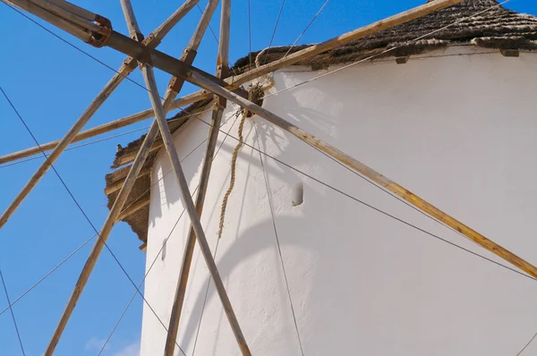 Windmill on Santorini Greece — Stock Photo, Image