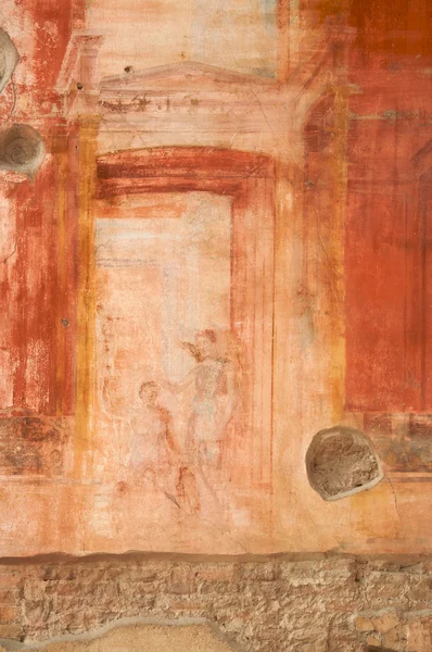 Fresko-Ruinen von Pompeji — Stockfoto