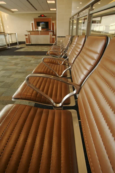 Airport Seating Abstract — Stock Photo, Image