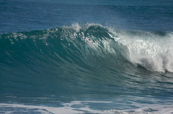 Dramático Shorebreak Wave —  Fotos de Stock