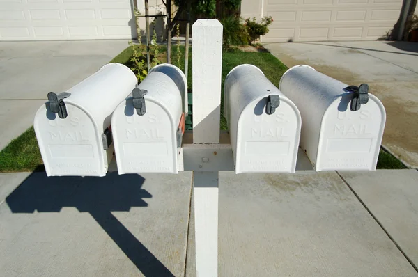 Rural postvakken op post — Stockfoto