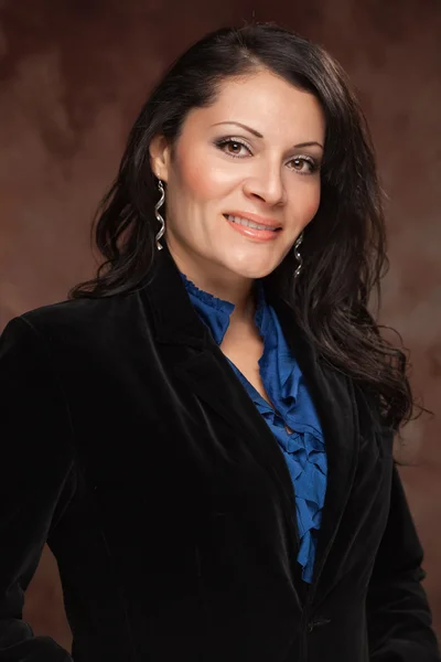 Attractive Hispanic Woman Portrait — Stock Photo, Image