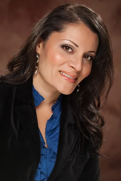 Attractive Hispanic Woman Portrait — Stock Photo, Image