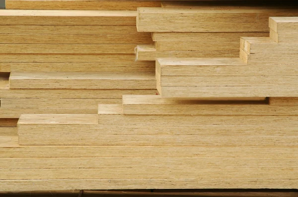 Stapel van constructie hout — Stockfoto