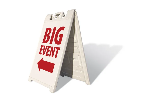 Big Event Tent Sign — Stock Photo, Image