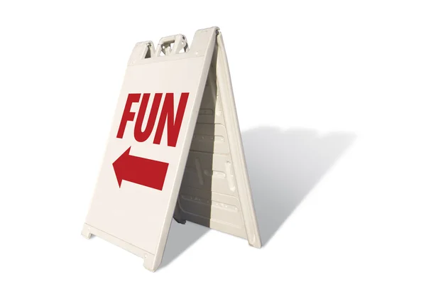 Fun Tent Sign — Stock Photo, Image