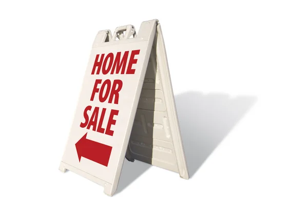 Haus zum Verkauf Zelt Zeichen — Stockfoto