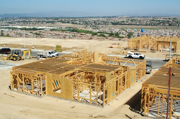 New Home Construction Site — Stock Photo, Image