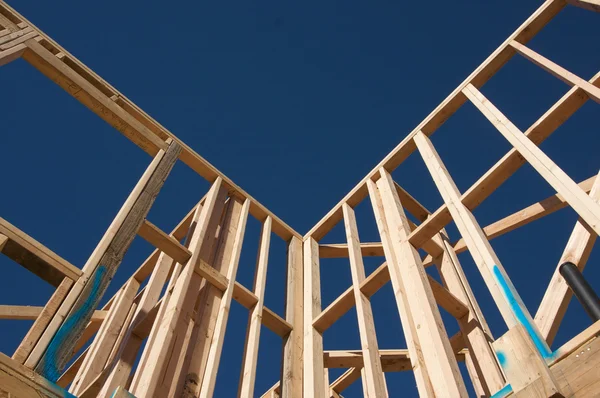 Építési otthon kialakítása absztrakt — Stock Fotó