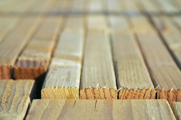 建設木材スタック — ストック写真