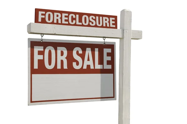 Foreclosure Real Estate Firmar en blanco —  Fotos de Stock