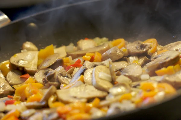 stock image Mushroom and Vegetable Sauté