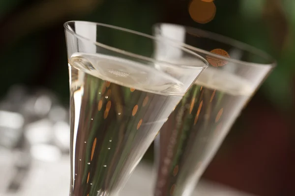 Lunettes de Champagne Abstrait — Photo