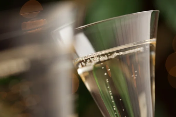 Реферат бокалов для шампанского — стоковое фото