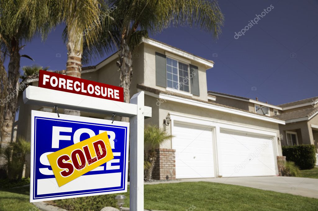 Sold Foreclosure Real Estate Sign