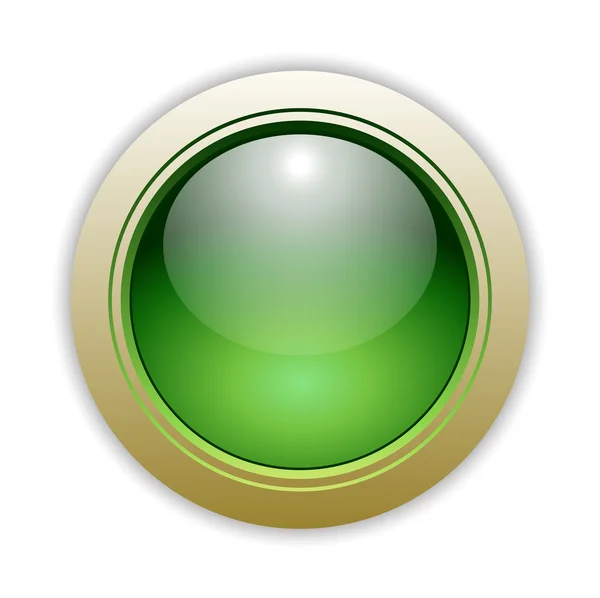 绿色光泽矢量按钮图 — 图库矢量图片