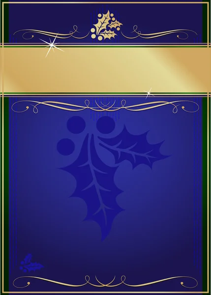 Экзотический синий и зеленый фон — стоковый вектор