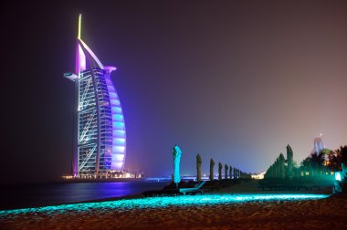 Hotel Burj Al Arab clipart