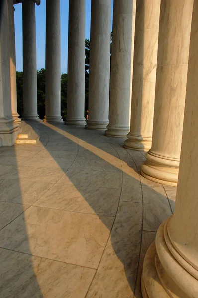 Pillars of Thomas Jefferson Memorial — Stock Photo, Image