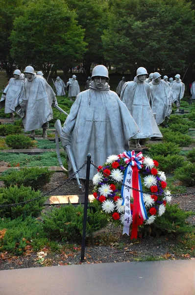Memoriale dei veterani di guerra coreani — Foto Stock