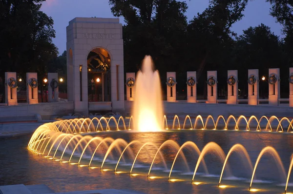 ワシントンで第二次世界大戦記念碑 — ストック写真