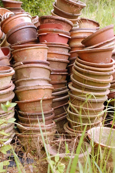 Still life old pots — Stock Photo, Image