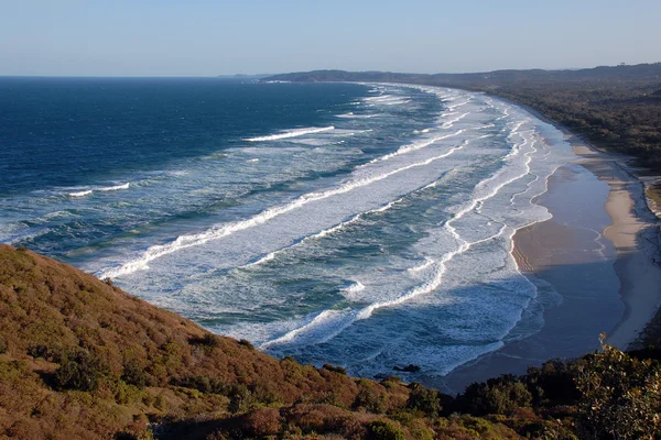 Meereswellen in Byron Bay, Australien — Stockfoto