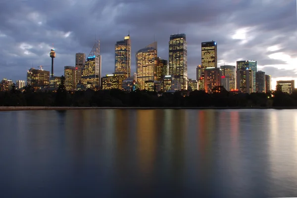 Sydney city vonal éjjel Stock Fotó