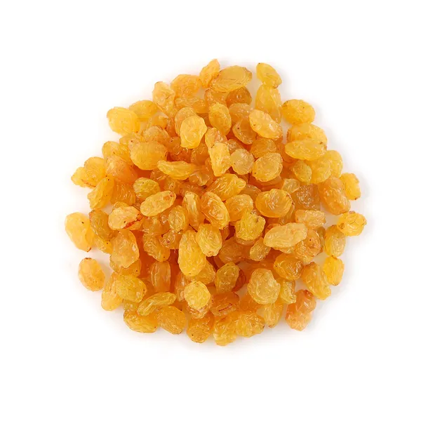 Pile of golden raisins — Stock Photo, Image