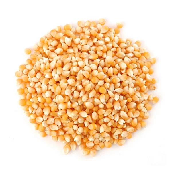 Montón de semillas de maíz Imágenes de stock libres de derechos