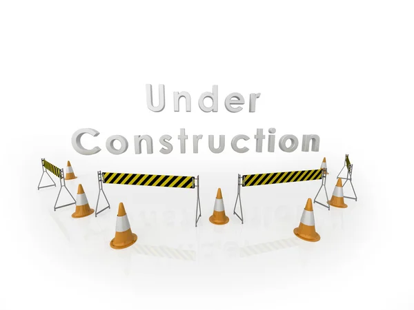 Under construction illustration — Stock Photo, Image