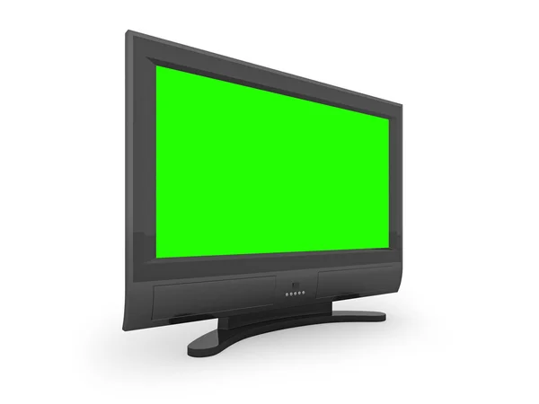 Plochá obrazovka TV — Stock fotografie
