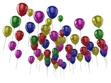renkli balonlar