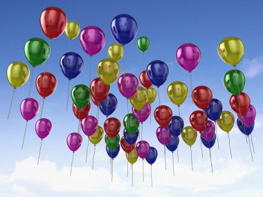 renkli balonlar