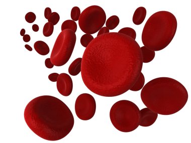 Red blood cells clipart