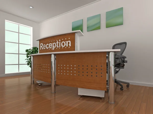 Reception desk — Stock Photo, Image