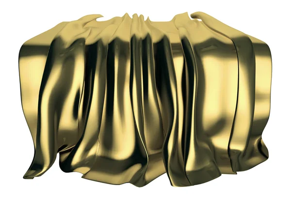 Golden drape — Stock Photo, Image