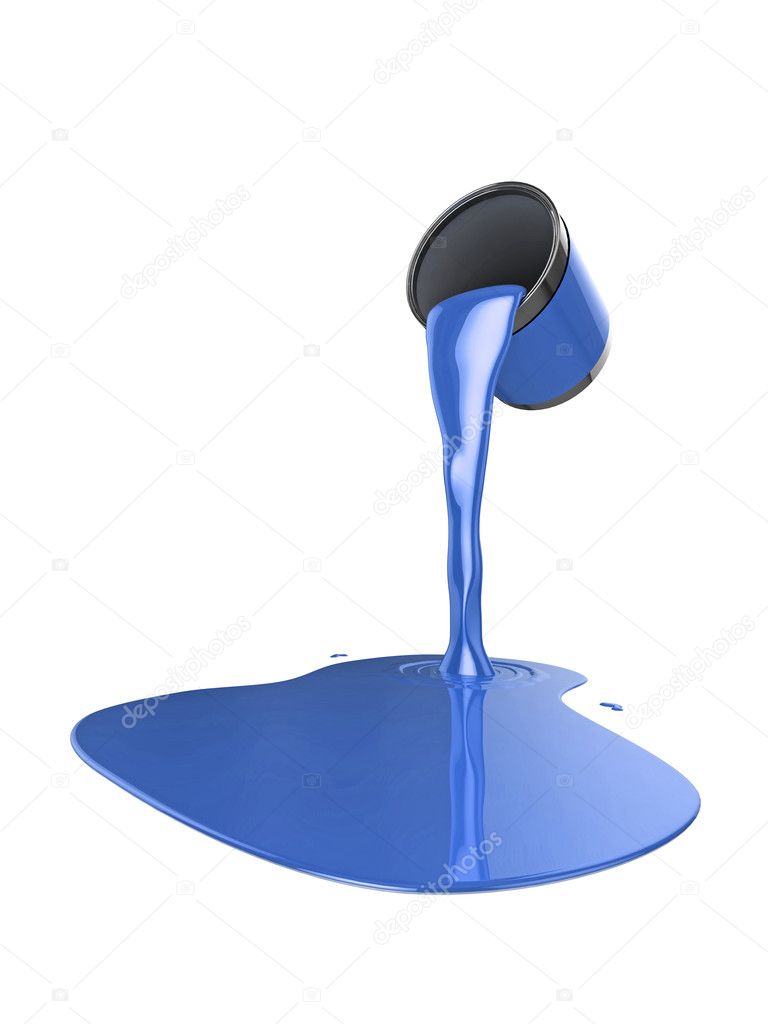 Pouring paint — Stock Photo © aspect3d 2429371