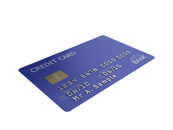 Kreditkort illustration — Stockfoto