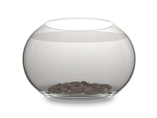 stock image Empty goldfish bowl