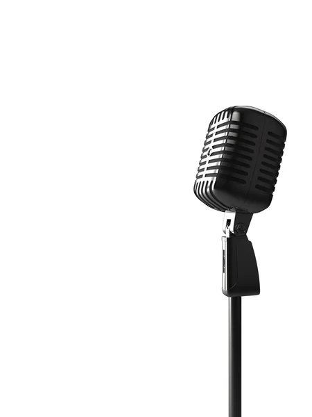 Microphone rétro — Photo
