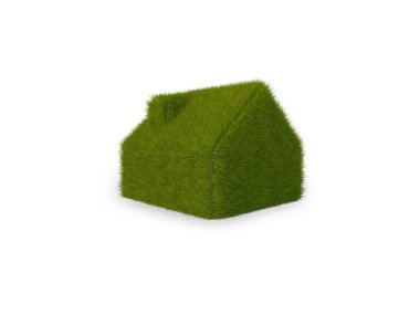 Eco house clipart