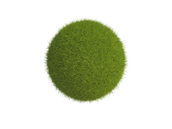 Grassy globe — Stock Photo, Image