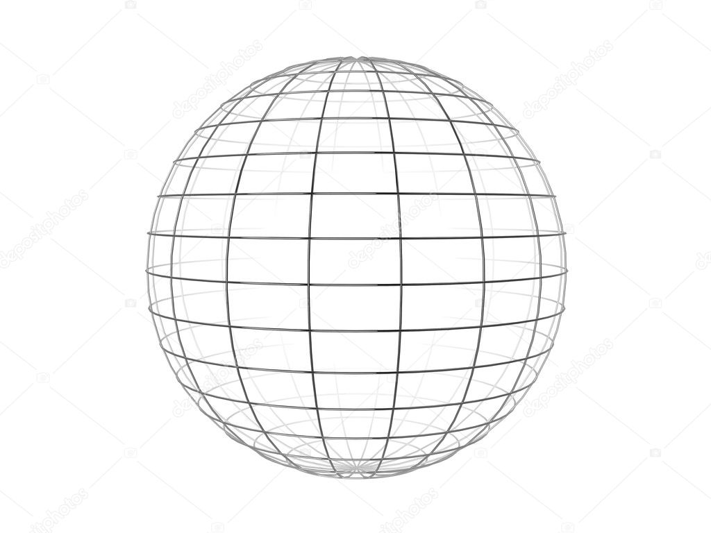 Wire frame sphere