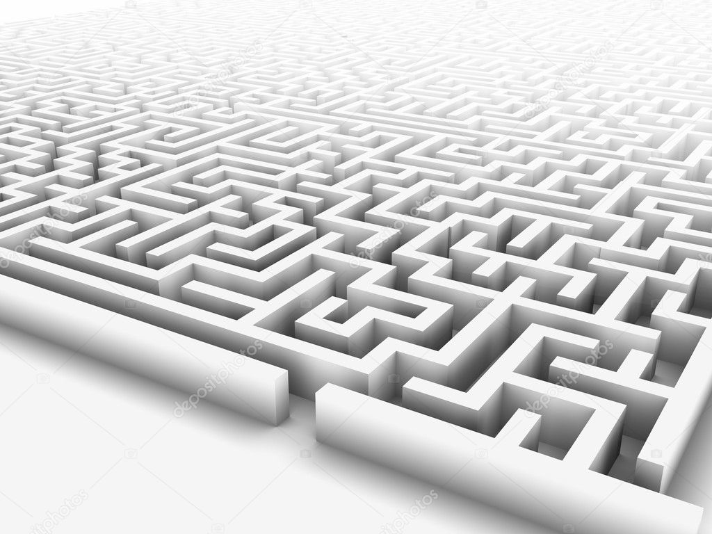 Enormous maze
