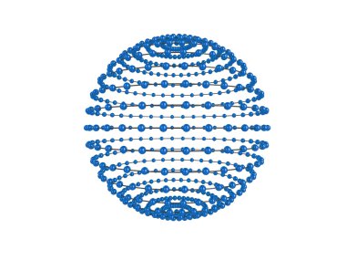 Sphere network clipart
