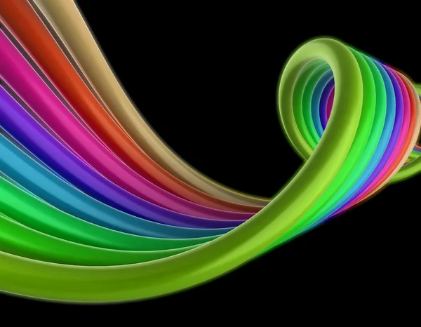 虹の渦巻 — ストック写真