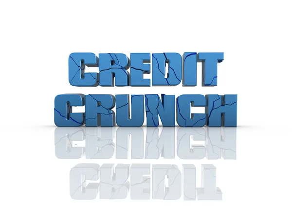 Кредитна криза — стокове фото