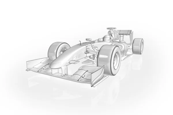 F1 车 — 图库照片
