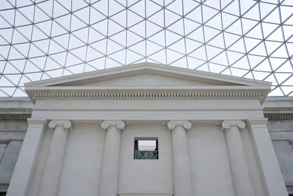 Wielki sąd w british museum w Londynie — Zdjęcie stockowe